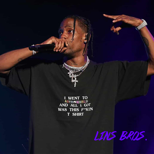 TRAVISSCOTTT恤短袖嘻哈街头