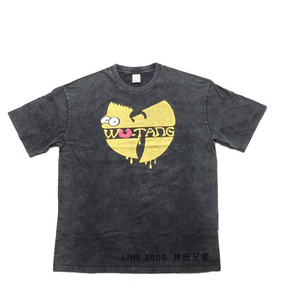 将近半袖复古洗水潮人嘻哈群体x