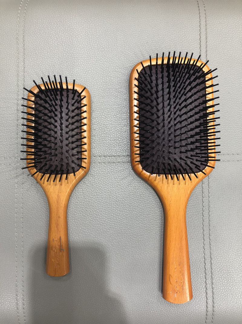 气囊头部按摩木梳