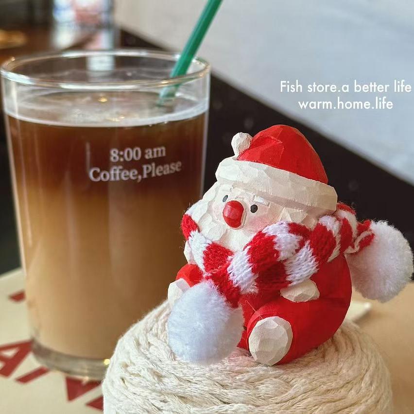 早八字母咖啡杯透明冰美式拿铁