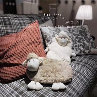 暖手宝冬季 软软绵羊粉兔棕熊暖水袋防爆充电式 store 抱枕 Fish