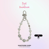 PinKBooM原创银河心太空天女串珠爱心手机链挂饰高级感手机壳挂绳