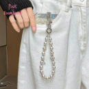 PinKBooM珍珠原创菲娜菲挂绳手腕手机壳链条车钥匙扣相机挂饰高端