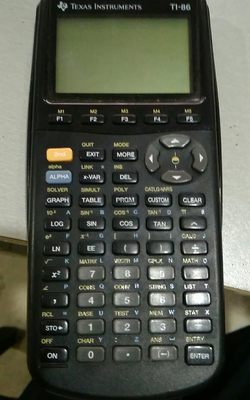 德州仪器TEXAS INSTRUMENTS TI-86图形计算器