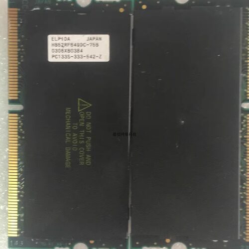 MT镁光PC133S-333-542-Z 512MB  SDRAM内存