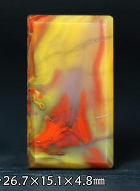 北票战国红方牌戒指面挂件吊坠