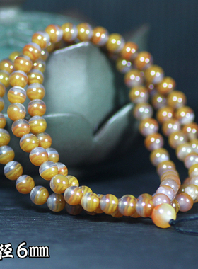 北票战国红缠丝老料项链手链手串