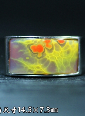 北票战国红马鞍戒指指环戒指圈