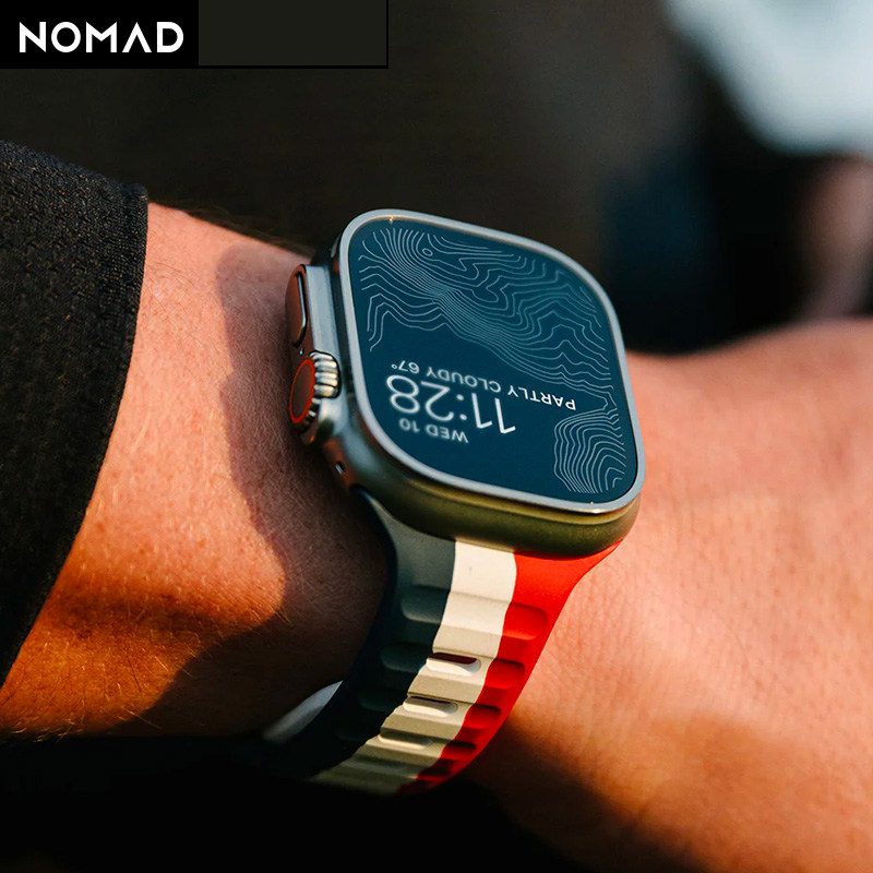 NOMAD适用苹果iwatch硅胶手表带