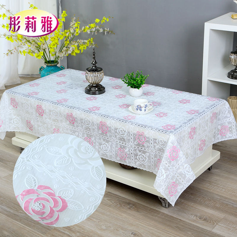 防水塑料pvc垫台布餐桌布防油免洗方形多用茶几盖巾可定制尺寸,居家布艺,桌布,淘宝优惠券,粉丝福利购,淘宝优惠卷