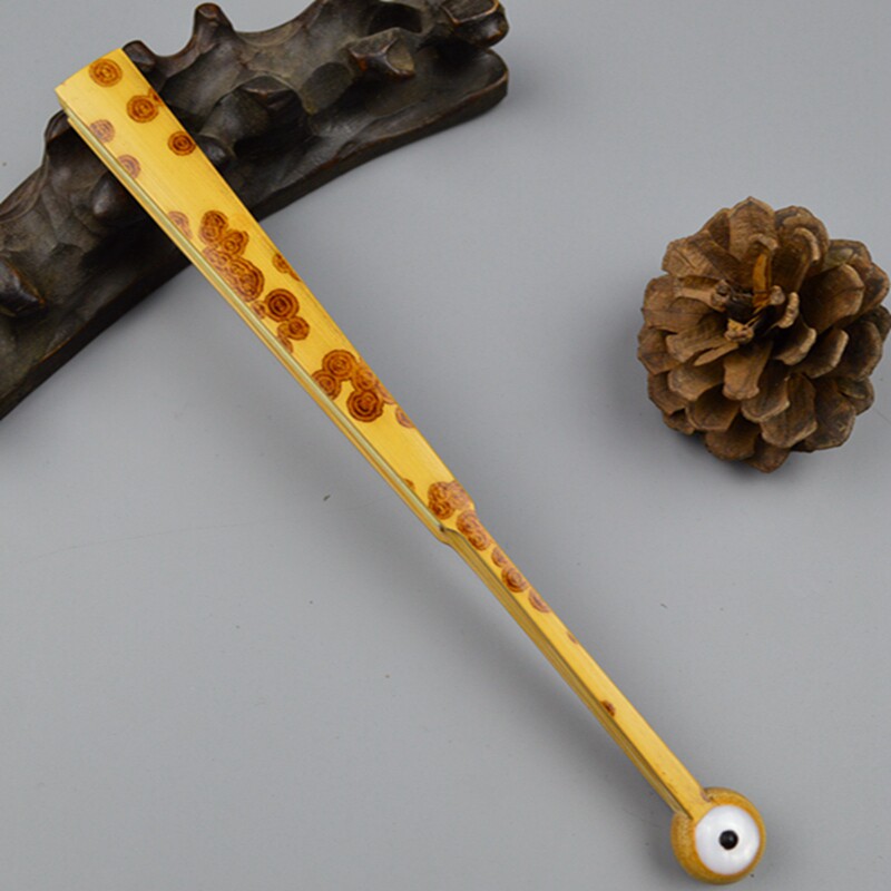 文玩折扇六寸天然斑竹云南红湘妃和尚头扇骨工艺扇子蜡底红花