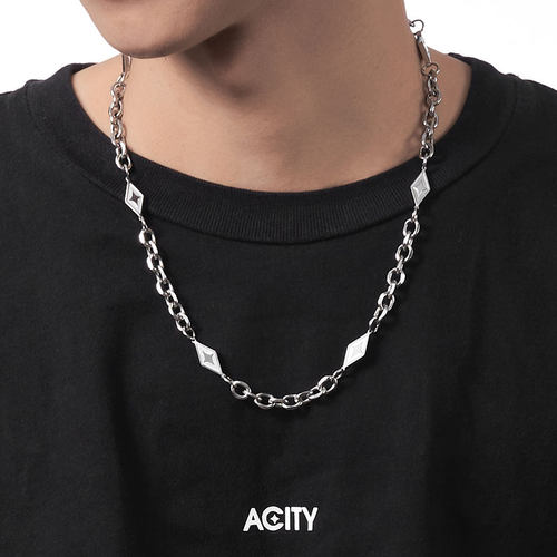 ACITY喜城原创菱形链条拼接