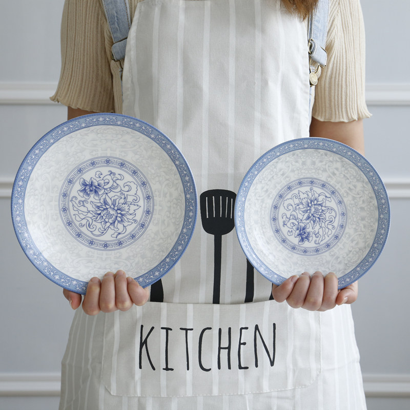 逐鹿陶瓷餐具套装家用高温瓷富贵园碗盘碟子组合微波炉盘子牛排盘,餐饮具,盘,淘宝优惠券,粉丝福利购,淘宝优惠卷