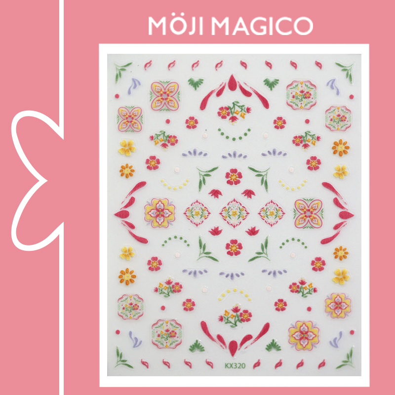 茉季中国美甲贴纸薄韧