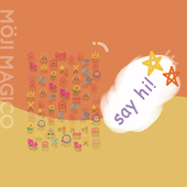 饰饰品 茉季 新工艺美甲贴纸背胶贴指甲可爱荧光涂鸦小图案装 kx086