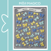 茉季 果冻胶蝴蝶结美甲贴纸防水指甲贴装 饰贴花饰品kx412