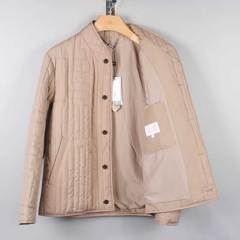 金利来男装棉衣 2024冬新款翻领商务休闲棉服外套MXSG33913013-27