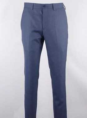 金利来男装 2024秋冬新款修身版纯羊毛西裤长裤APTG19991010-88