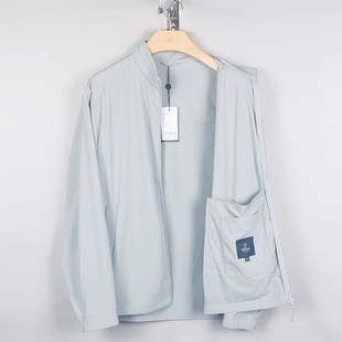 外套MJSH199B0108 金利来男装 夹克2025新款 立领抗UV薄款 春季