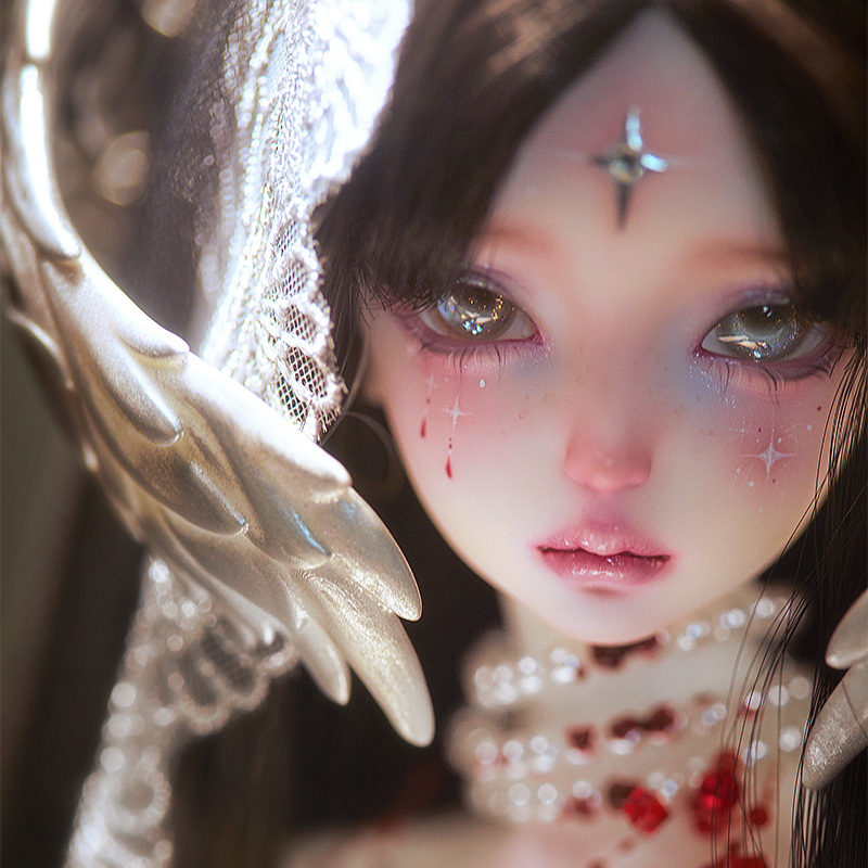 DollZone 荆棘鸟3分大女BJD娃娃修女暗黑DZ原创正版类SD人偶全套