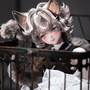 DollZone小凉&小森4分单头二次元 BJD娃娃正比四分衣服DZ官方