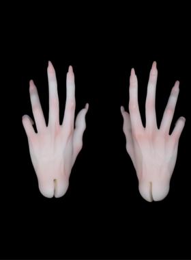 【特四薄肌体配件加购】DollZone4分47cmBJD娃娃三件套手型DZ配件