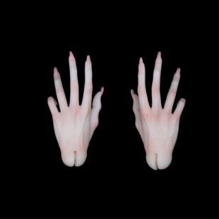 【特四薄肌体配件加购】DollZone4分47cmBJD娃娃三件套手型DZ配件