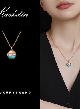 英【快乐星球】KS设计师款项链~8920【春节/平安/礼盒】