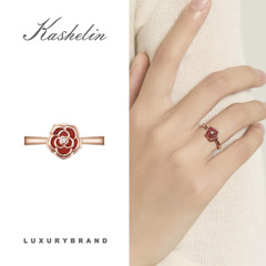 英【火烧玫瑰】KSL设计师款戒指~8881