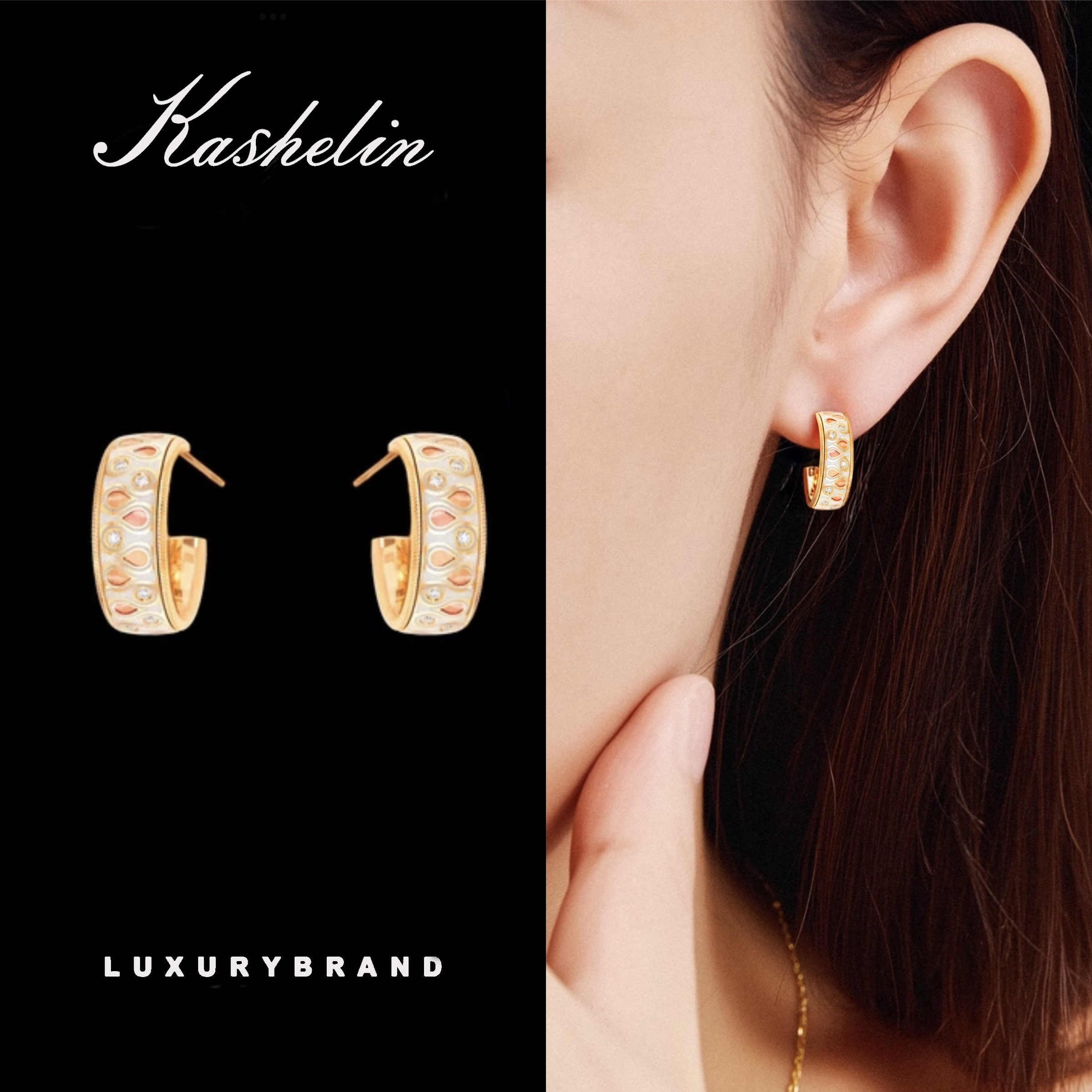 CZ 英【凤羽】KS设计师款耳钉~8913【春节/平安/礼盒】,饰品/流行首饰/时尚饰品新,耳钉,淘宝优惠券,粉丝福利购,淘宝优惠卷