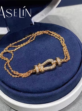 OF 英【高定】Kashelin设计师款马蹄手链~8826