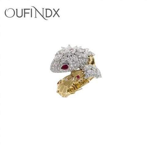 925银戒指 FX 美【蛇年限定】TH设计师款戒指~1433Y【春节/礼盒】