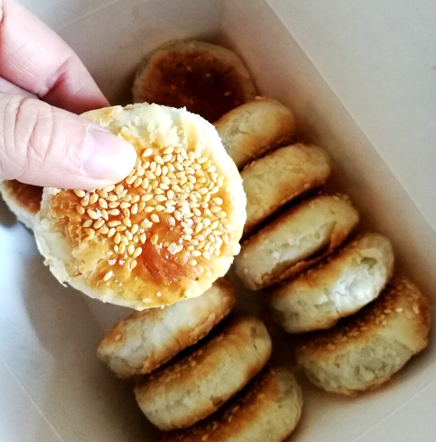 南京 [泸溪河 ] 绿豆饼 12只/盒  特色美食糕点  当天现做  顺丰