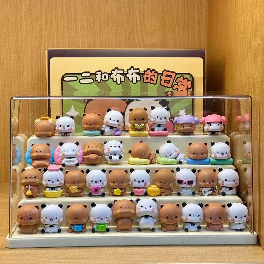 一二布布盲盒手办收纳盒第二弹第三弹动物次元潮玩公仔可爱展示盒,收纳整理,手办收纳盒,淘宝优惠券,粉丝福利购,淘宝优惠卷