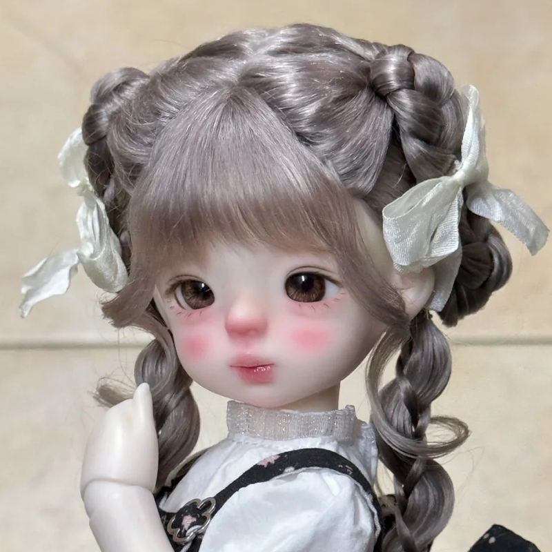 bjd娃娃bjd6分微笑soo精致可爱萌娃女孩高级关节可动玩偶公主现货