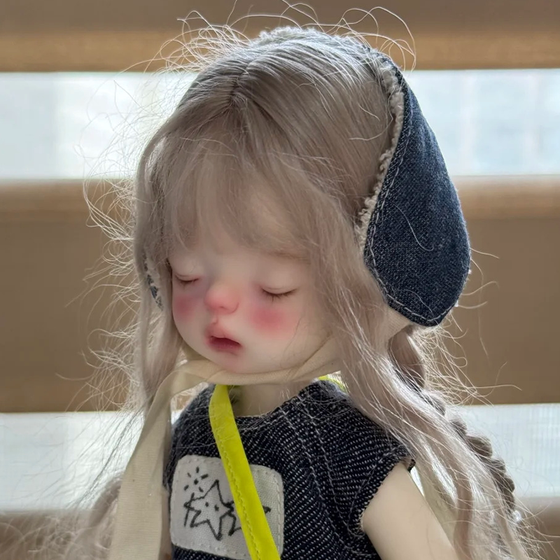 bjd娃娃bjd6分闭眼soo精致可爱萌娃女孩高级关节可动玩偶公主现货