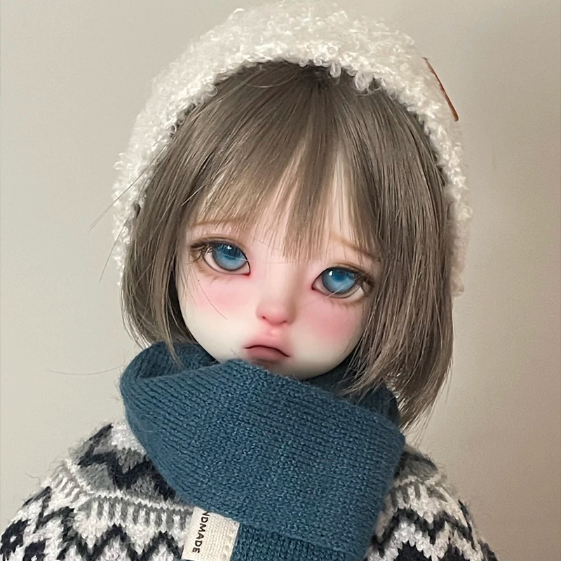 bjd娃娃bjd四分bjd正版娃娃4分女娃猪猪bjd素体bjd人偶sd娃娃礼物