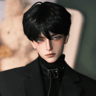 bjd娃娃3分男壮叔刀疤猎人半眠男娃帅气关节可动人形带骨玩偶爆款