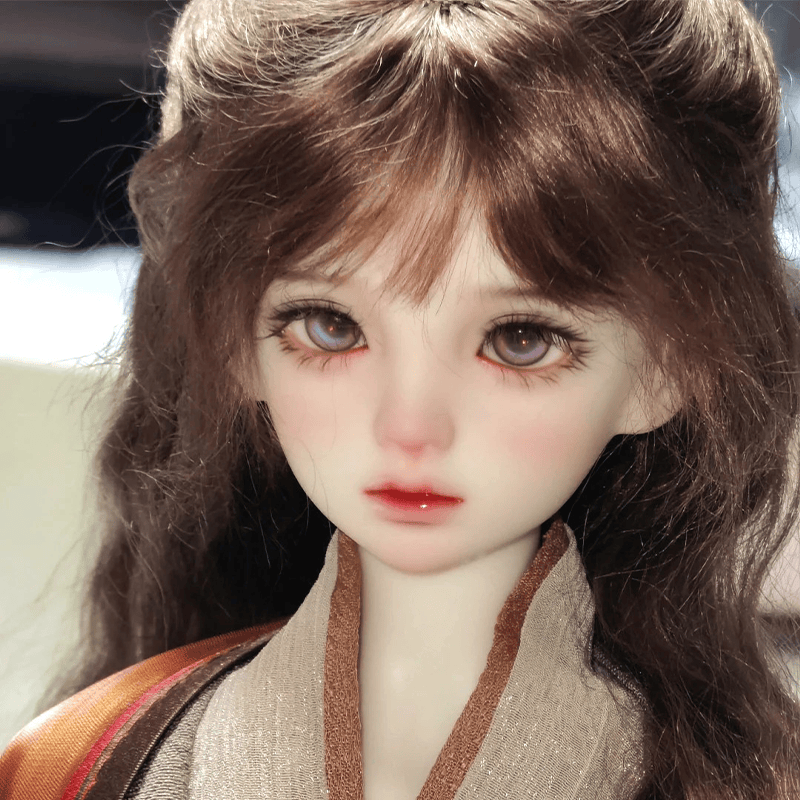 关节可动小牛仔4分带妆BJD娃娃