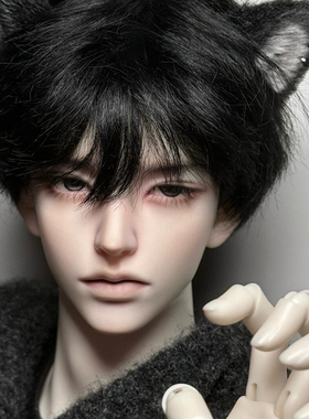 bjd3分娃娃bjd正版娃娃3分帅气李月亮grey男娃bjd娃娃bjd75壮叔体
