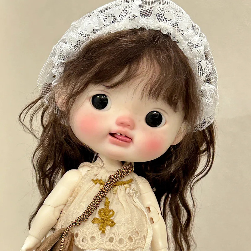 bjd娃娃bjd正版娃娃小6分大头娃娃bjd裸娃萌娃bjd素体bjd人偶娃娃