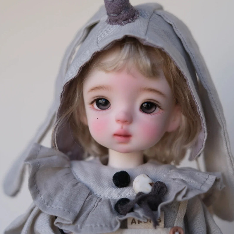 bjd娃娃bjd6分微笑soo精致可爱萌娃女孩高级关节可动玩偶公主现货