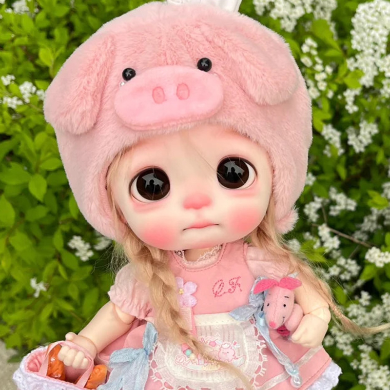 bjd娃娃小6分公主呆萌大头娃娃芳芳 bjd树脂裸娃bjd娃娃正品新款