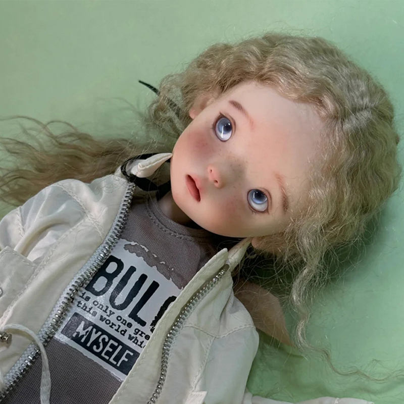 bjd娃娃bjd正版娃娃6分特体蓝豆豆bjd素体娃娃bjd人偶娃娃英伦风