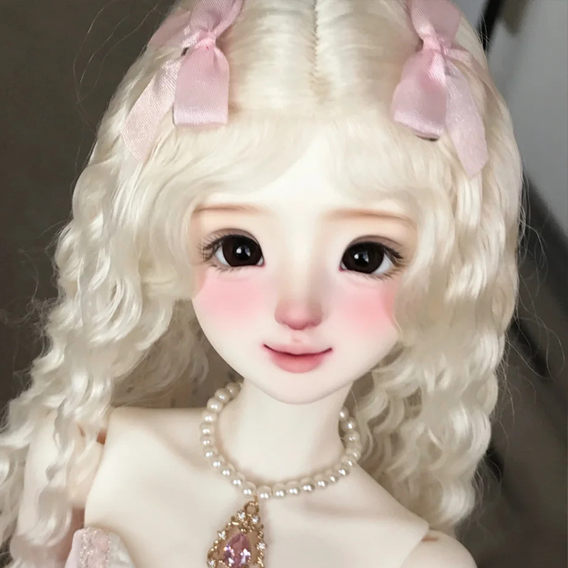 bjd娃娃bjd四分bjd正版娃娃4分女娃黛儿bjd素体bjd人偶sd娃娃礼物