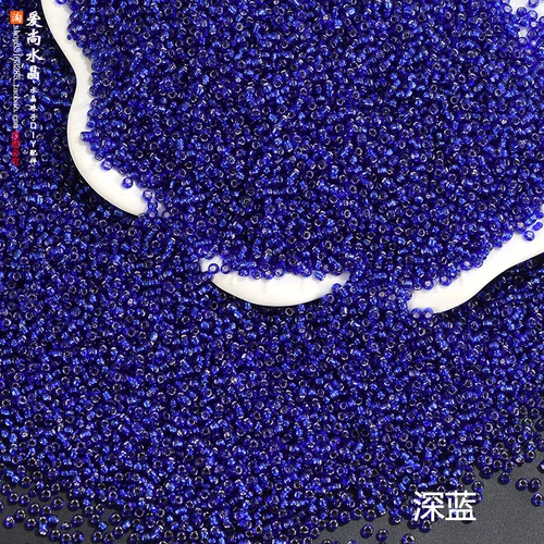 Бусины, стеклянный браслет из бисера ручной работы, китайская шпилька с кисточками, аксессуар для волос, 18 года, 2mm