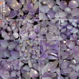 10 фиолетовых гвоздичных золотых порошков.