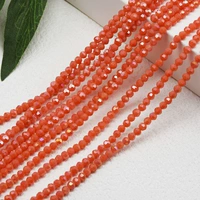 Фарфор красный арбуз цвет AB 1 шт.