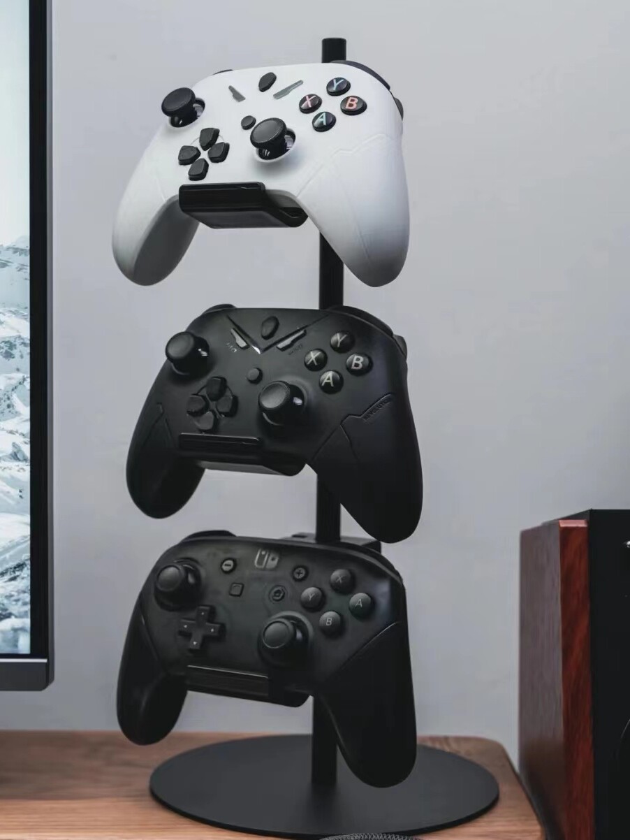 ORIGINAL JAPANESE YAMAZAKI INDUSTRIAL YAMAZAKI GAMEPAD STORAGE RACK HEADSET REMOTE CONTROL DESKTOP ORGANIZER SHELF