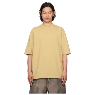 恤男体恤宽 Jumbo Rick Owens Drkshdw Hollywood 米色